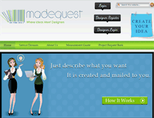 Tablet Screenshot of madequest.com